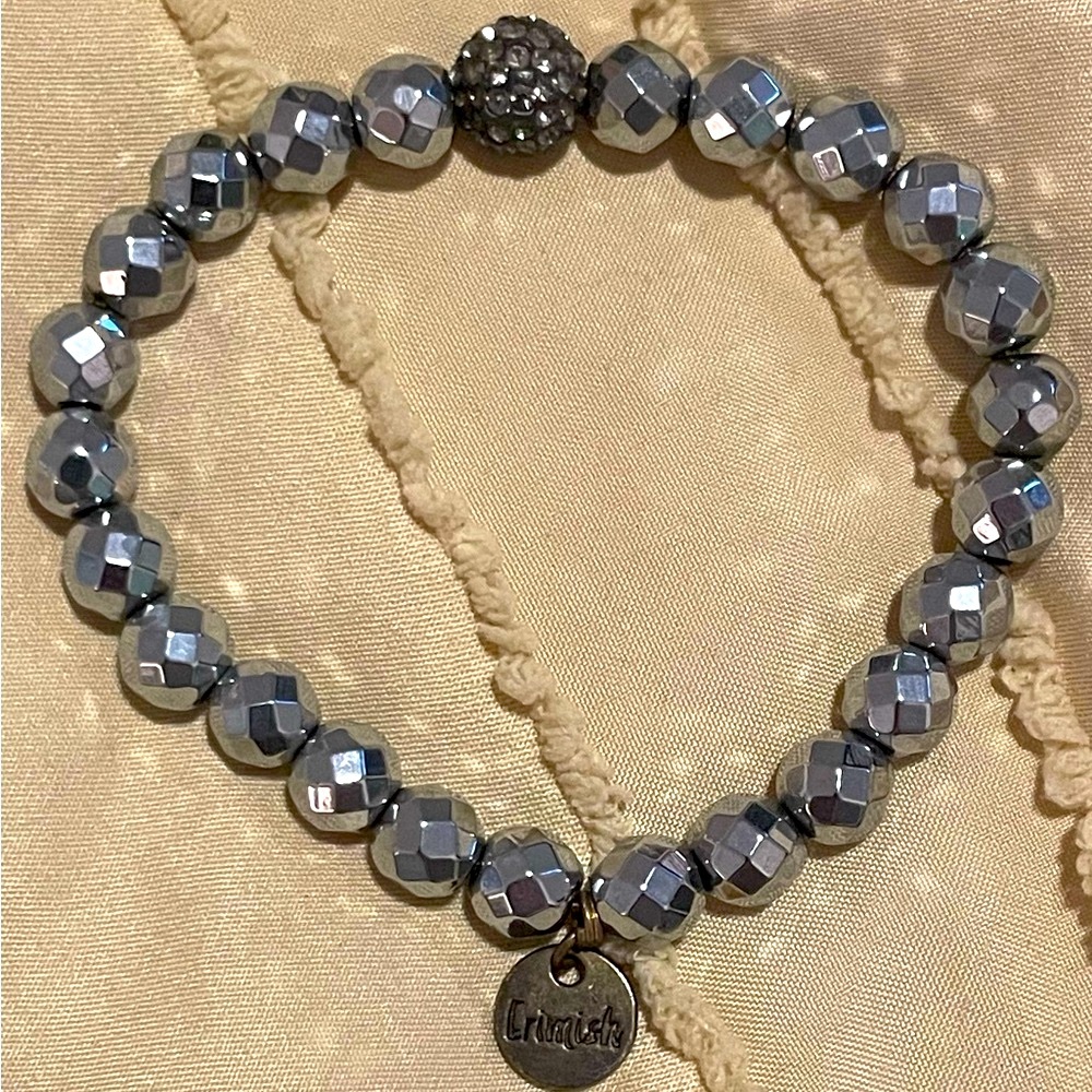 Erimish Silver Stretch Bracelet